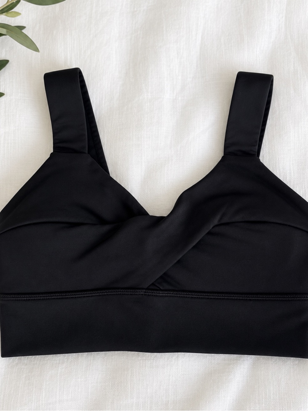 Lululemon Black Sports Bra - Picture 2 of 6